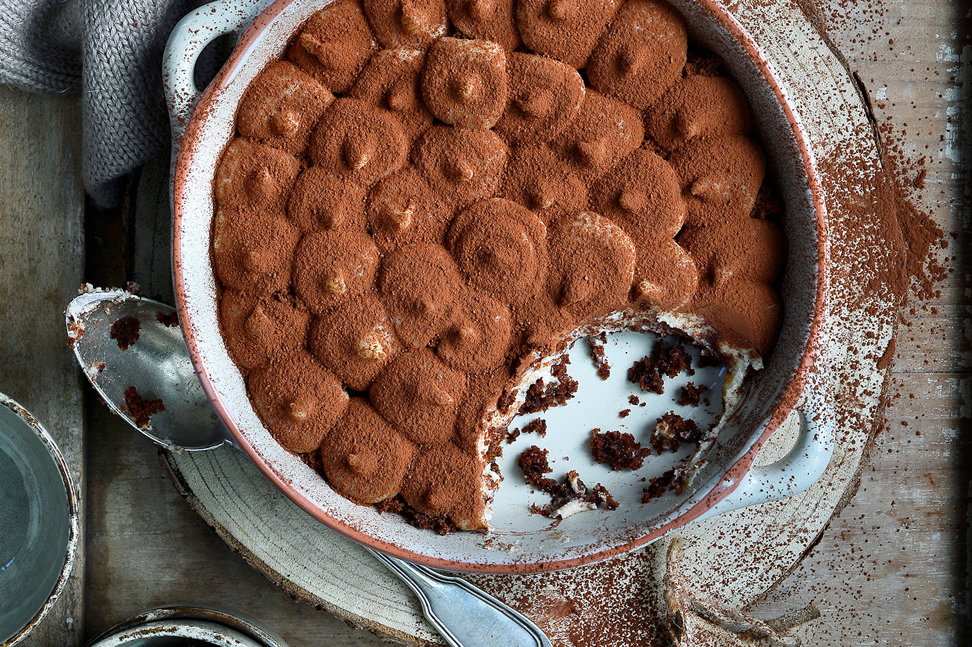 Vegan tiramisu
